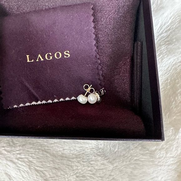 LAGOS Jewelry - NWT LAGOS LUNA PEARL 🌊EARRINGS
